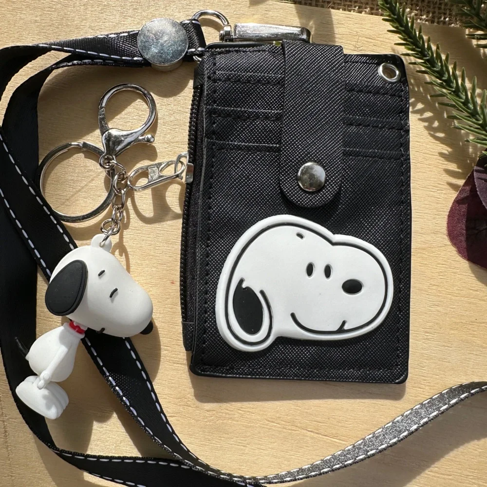 4 in 1 cute vegan leather wallet set - Picture 3 of 8